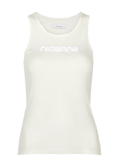 Rabanne Logo-flocked...