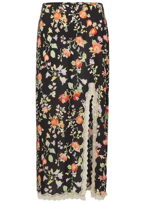 Rixo Sibilla Floral-print...