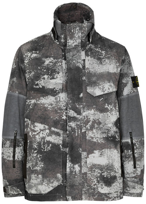 Stone Island Camouflage-print...