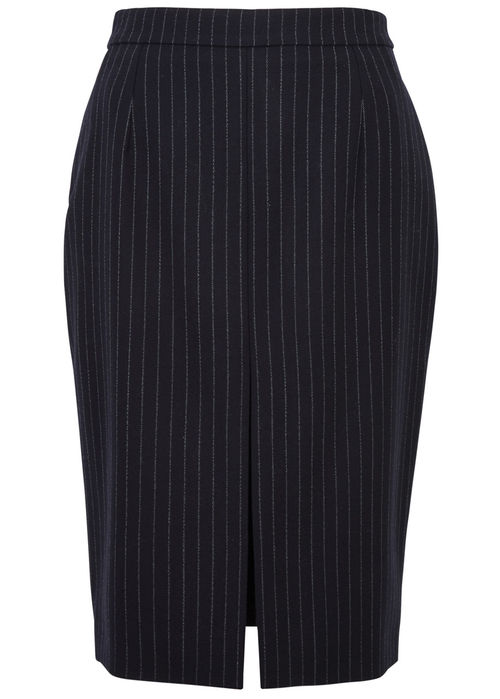 Saint Laurent Pinstriped Wool...