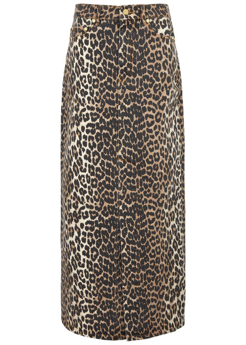 Ganni Leopard-print...