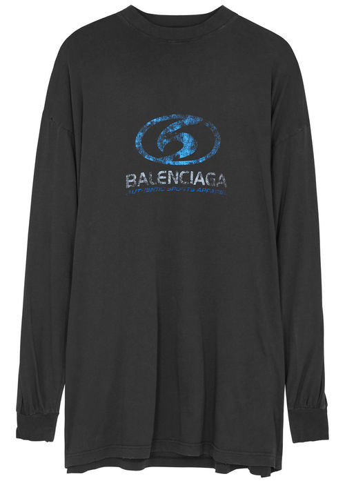 Balenciaga Logo-print Cotton...