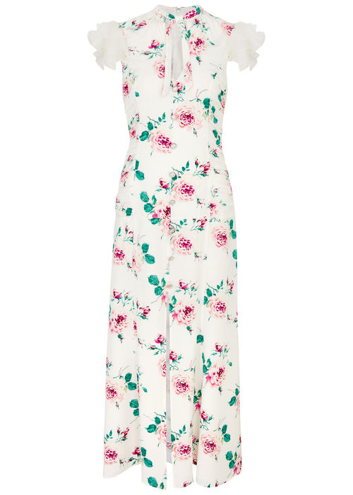 Alessandra Rich Floral-print...