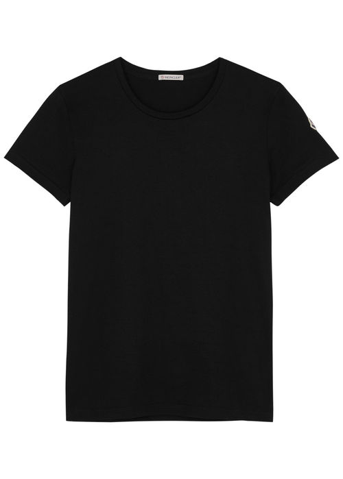 Moncler Logo Cotton T-shirt -...