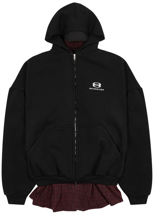 Balenciaga Layered Hooded...