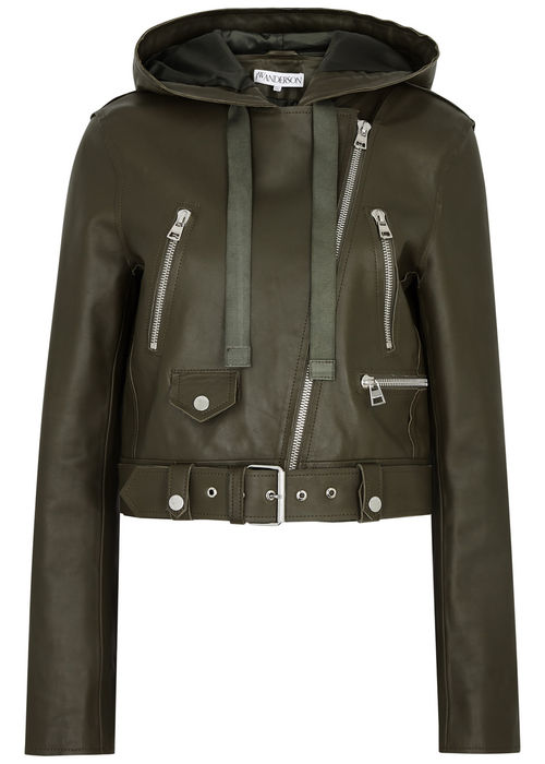 JW Anderson Hooded Leather...