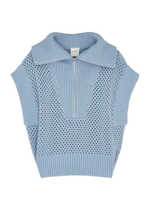 Varley Mila Open-knit Cotton...