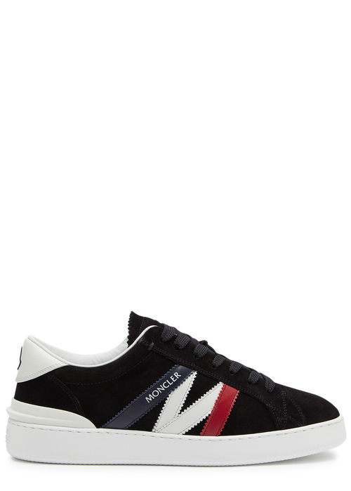 Moncler Monaco Suede Sneakers...