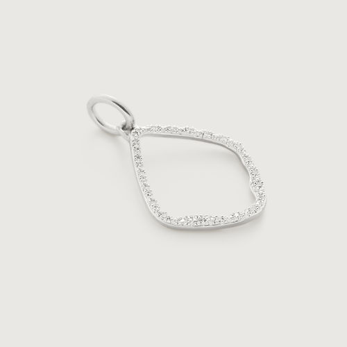 Riva Diamond Hoop Pendant,...