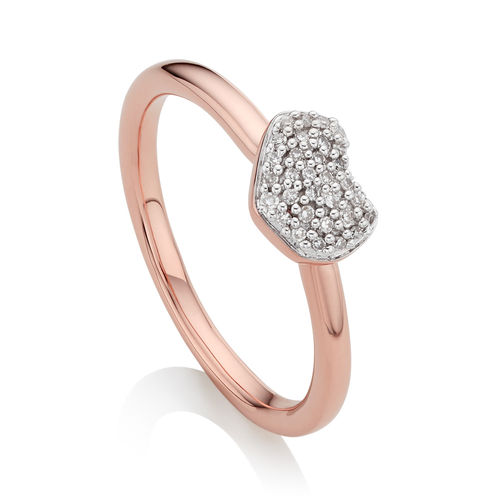 Rose Gold Nura Mini Heart...