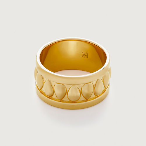 Gold Juno Band Ring