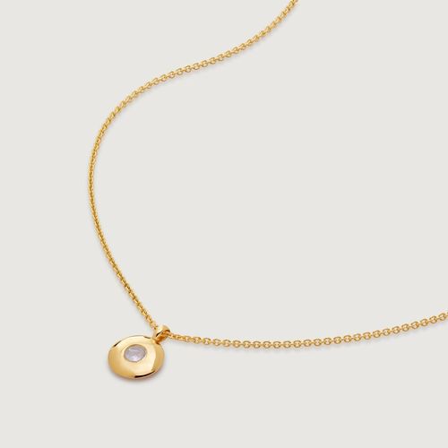 Gold June Birthstone Necklace...