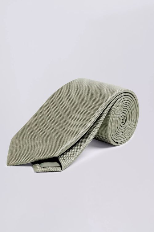 Plain Sage Green Natte Silk...