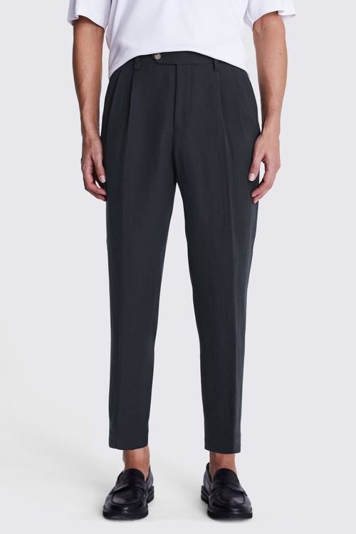 Charcoal Carrot Trousers