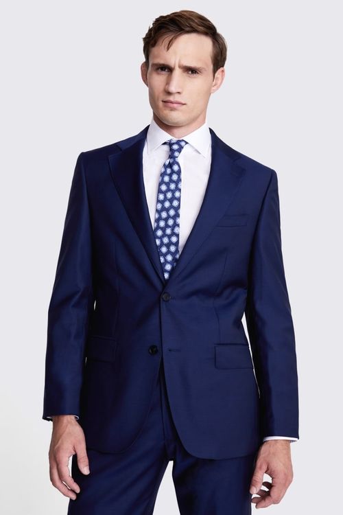 Italian Tailored Fit Navy...