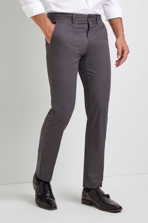 Tailored Fit Graphite Stretch...