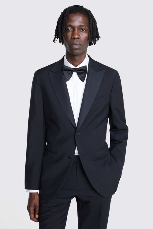 Italian Tailored Fit Black...