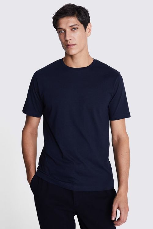 Navy Crew Neck T-Shirt