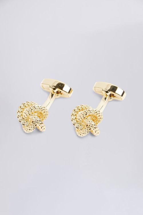 Fancy Gold Knot Cufflinks