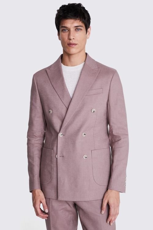 Tailored Fit Dusty Pink Matte...