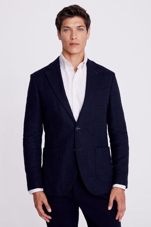 Tailored Fit Navy Hoxton...