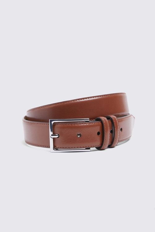 Classic Tan Leather Belt