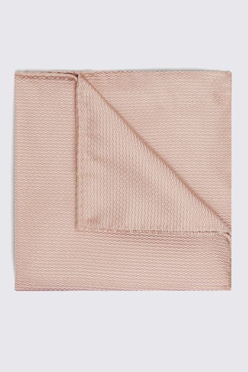 Dusty Pink Silk Semi-Plain...