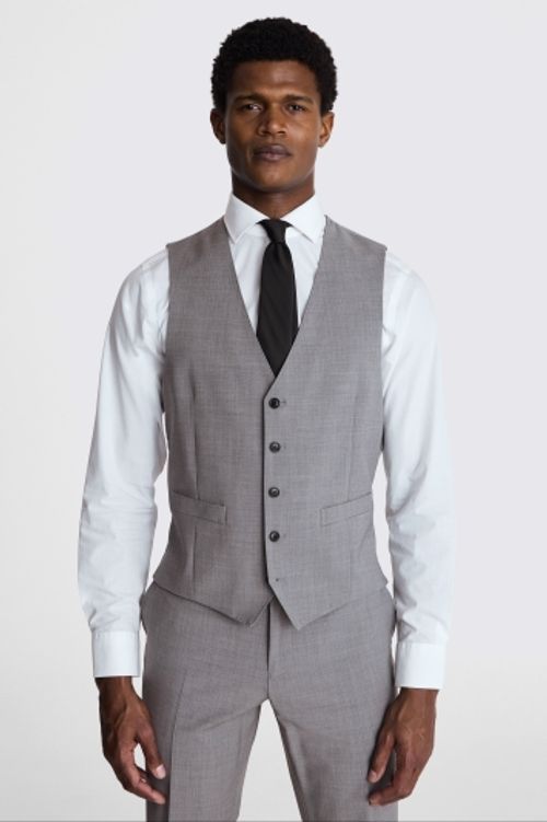 Tailored Fit Light Grey...