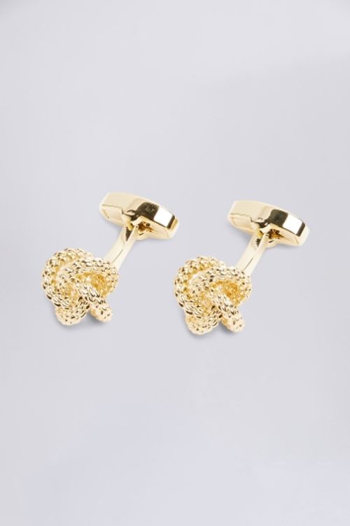 Fancy Gold Knot Cufflinks