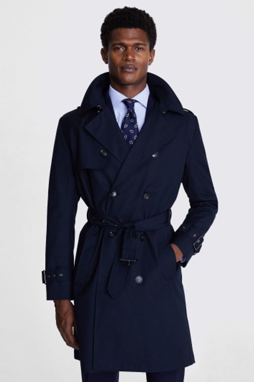 Navy Trench Coat