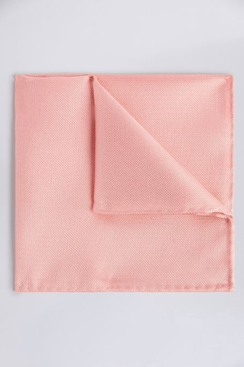 Dusty Pink Silk Oxford Pocket...