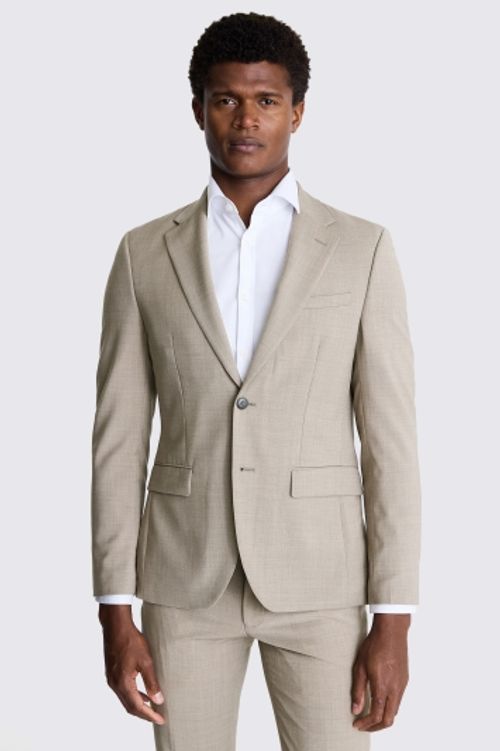 DKNY Slim Fit Taupe Suit...