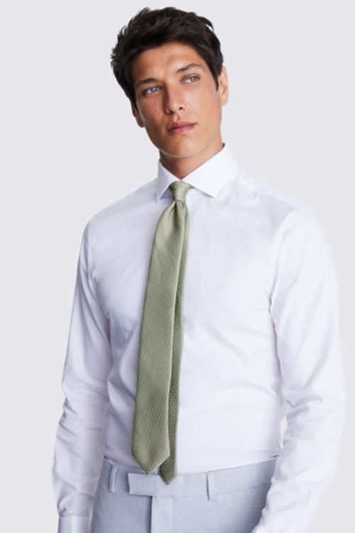 Sage Textured Tie