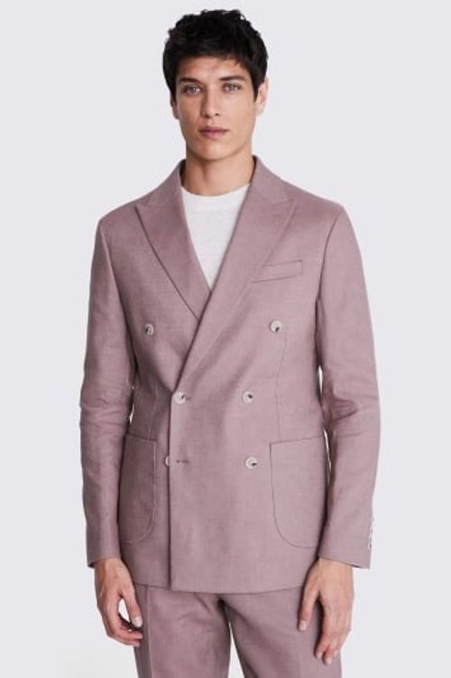 Tailored Fit Dusty Pink Matte...