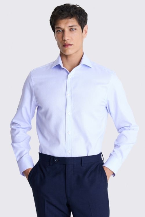 Tailored Fit Sky Dobby Shirt