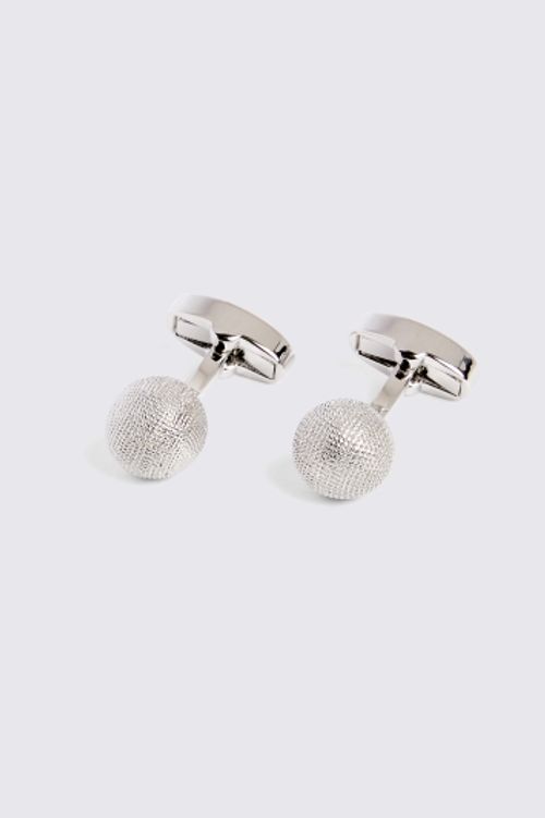 Silver Sphere Cufflinks