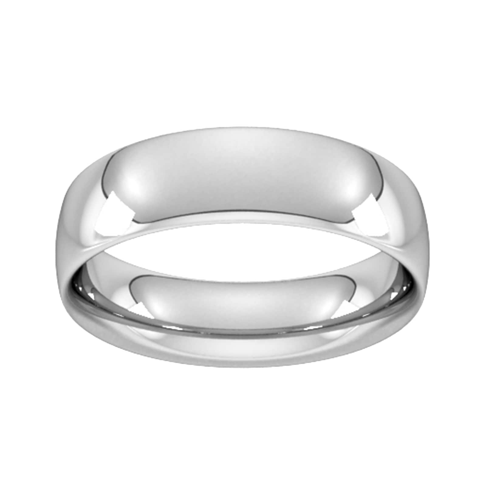 9 carat white store gold wedding band