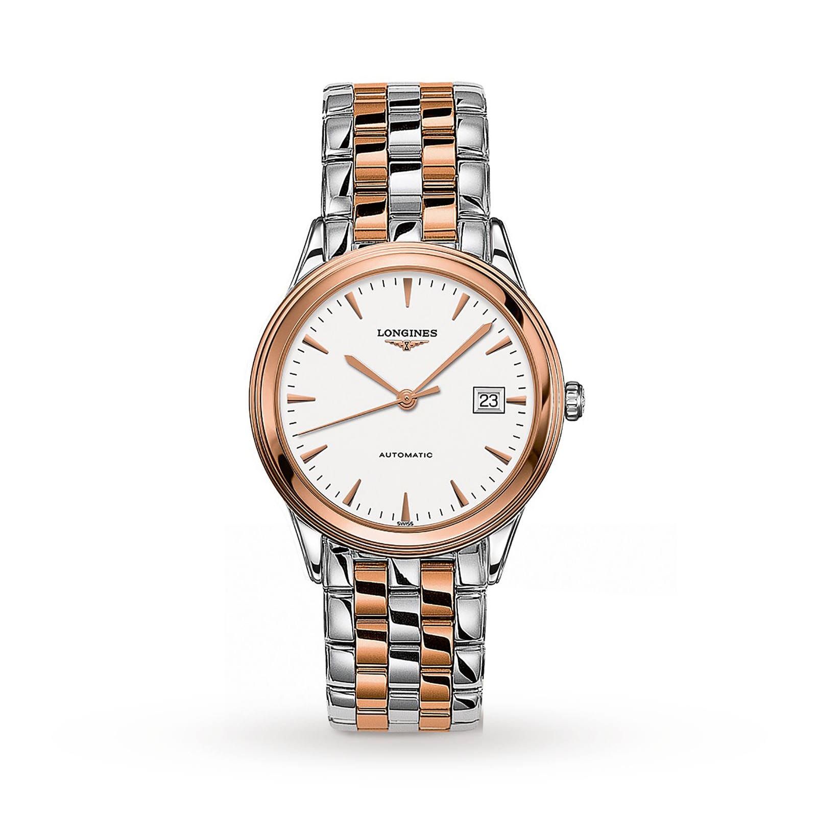 Longines Flagship Mens 36mm Diamond Dot 