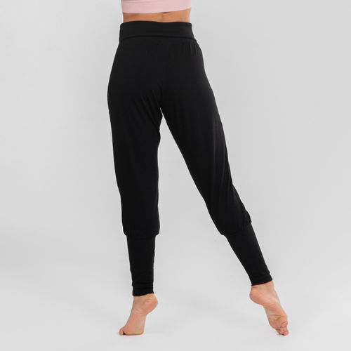 Women's Modern Dance Seamless Leggings - Black