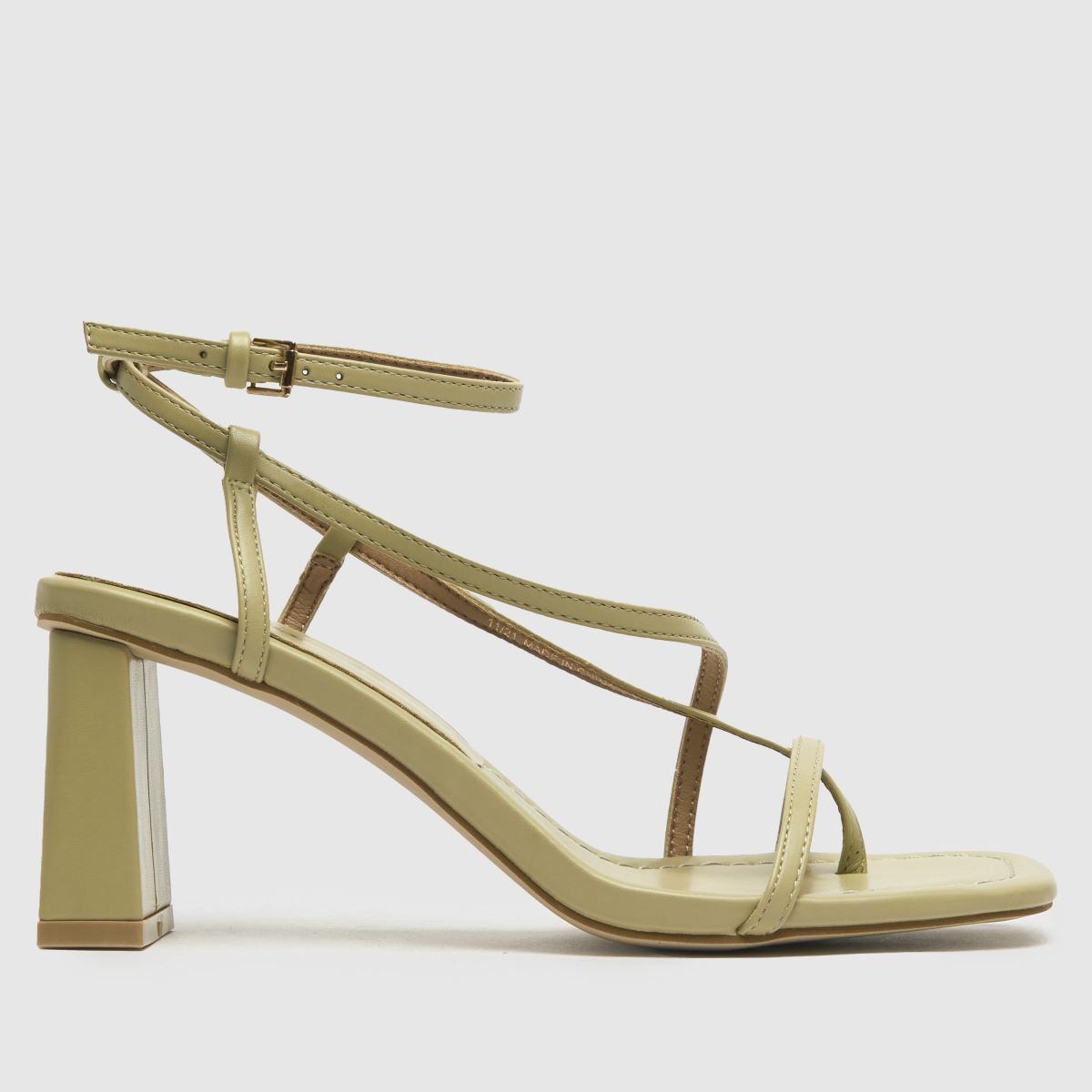 Missguided Rose Gold Asymmetric Strappy 