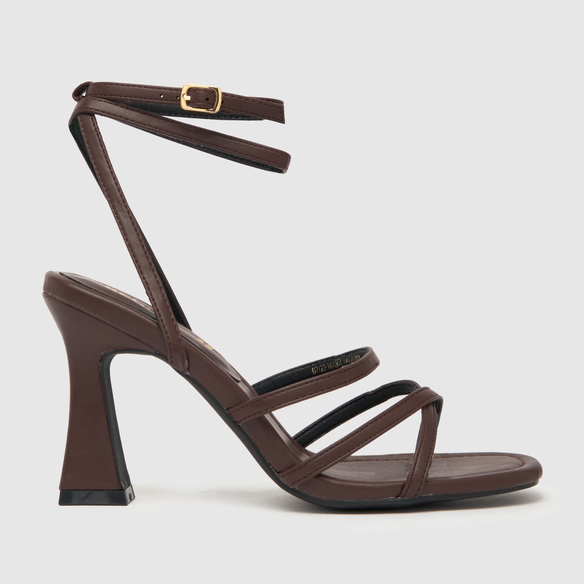 Schuh Dark Brown Serene Flared High 