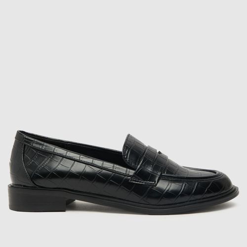 schuh lexa croc loafer flat...