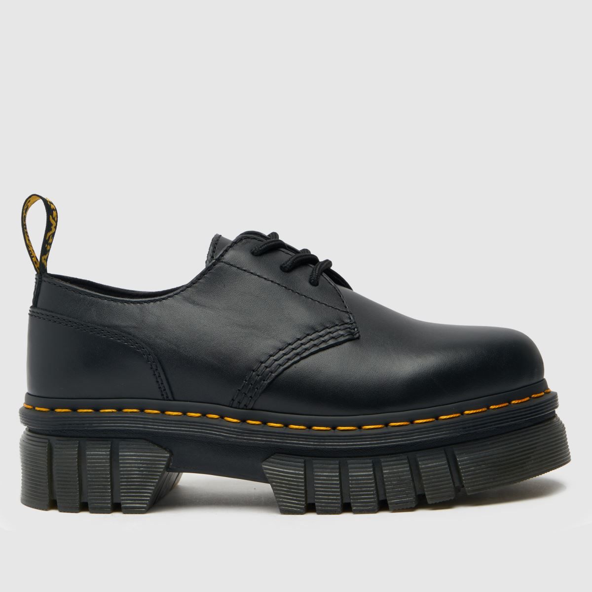 Dr Martens Black Octavo 3 Eye Shoe Santanita Flat Shoes Compare