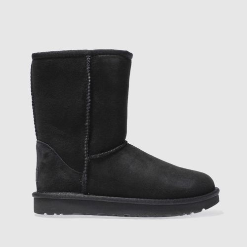 UGG classic short ii boots in black