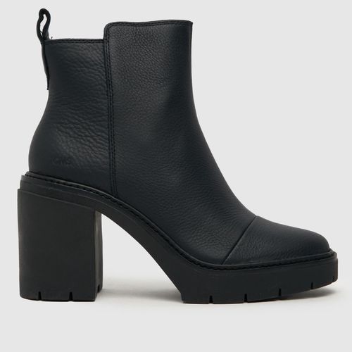 TOMS rya heeled boots in black