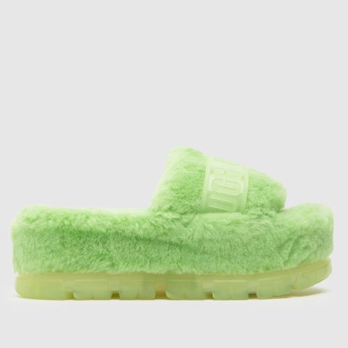 UGG fluffita clear slippers...