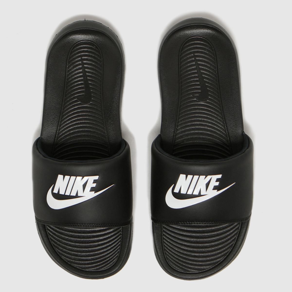 Nike White \u0026 Black Benassi Slide 