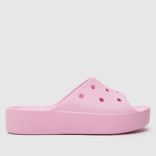 Crocs classic platform slide...