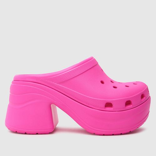 Crocs siren heeled clog...