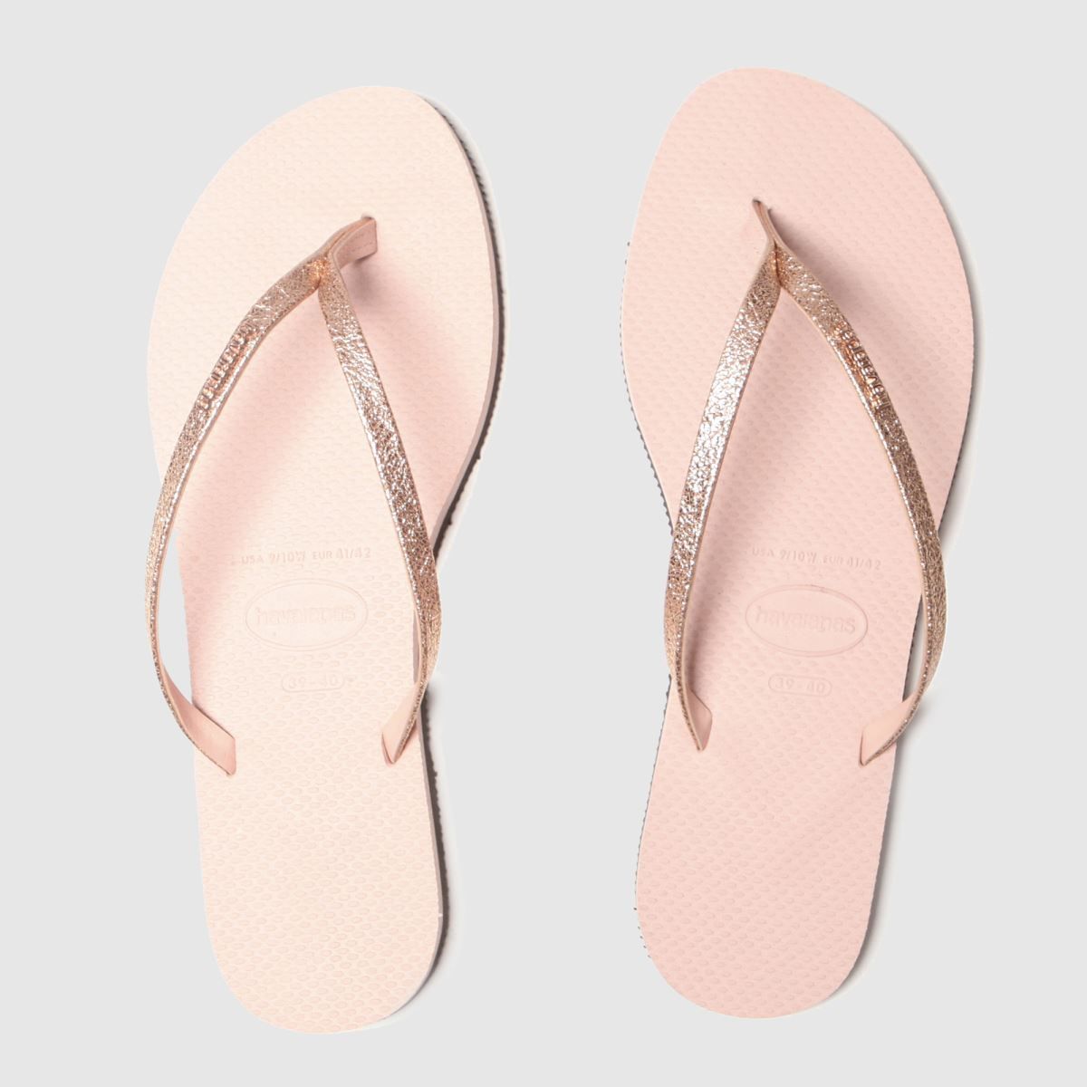 havaianas pink glitter